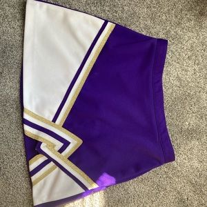 purple cheer skirt